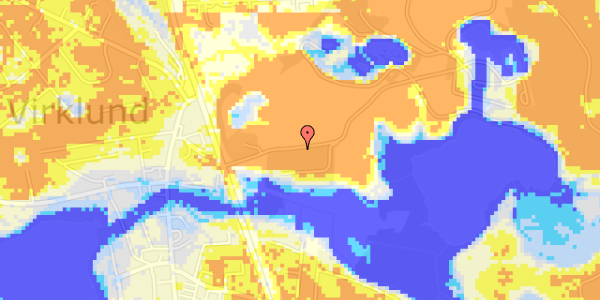 Ekstrem regn på Østerlundvej 2