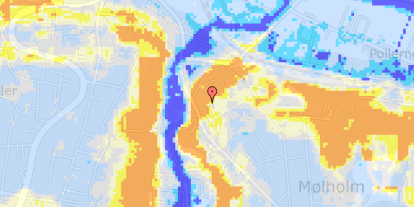 Ekstrem regn på Brummersvej 1B