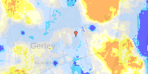 Ekstrem regn på Stenøvej 42