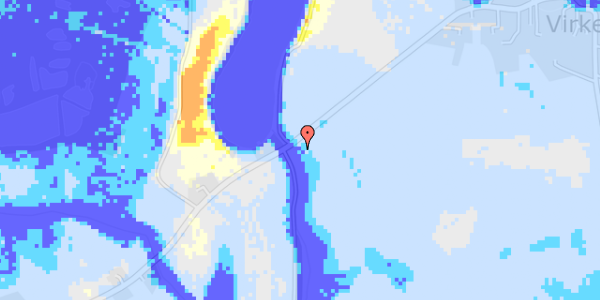 Ekstrem regn på Virketvej 33B