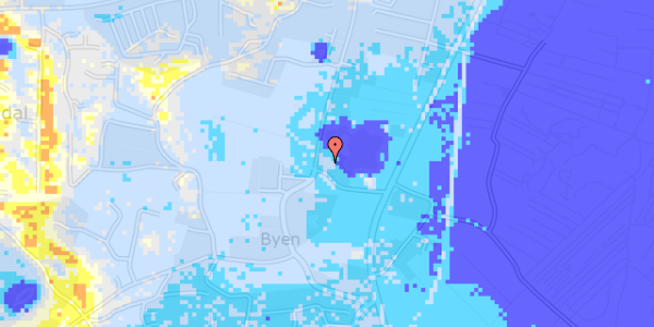 Ekstrem regn på Storetoft 30F