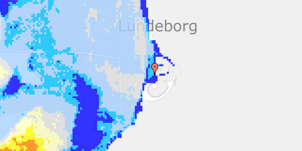 Ekstrem regn på Havnevej 1B