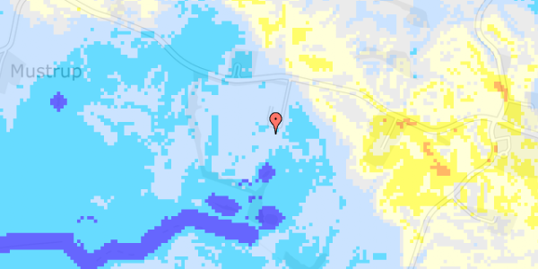 Ekstrem regn på Tisetvej 74B