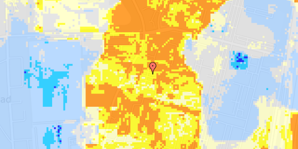 Ekstrem regn på Elektrovej 330F, . 2