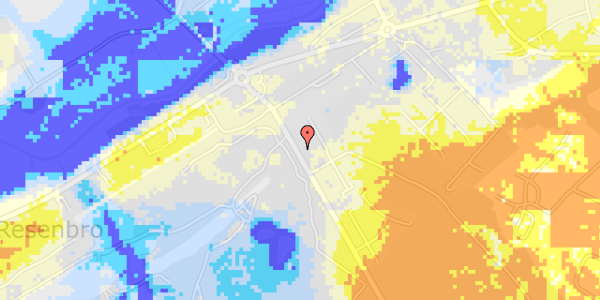 Ekstrem regn på Dybdalen 3B