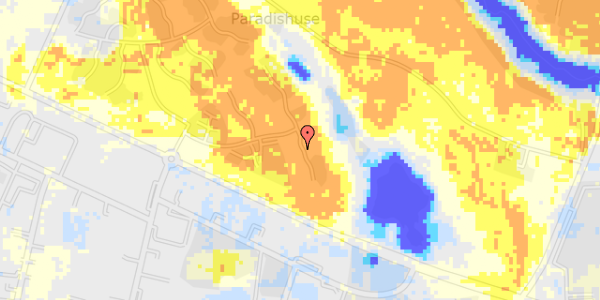 Ekstrem regn på Løbegangen 108