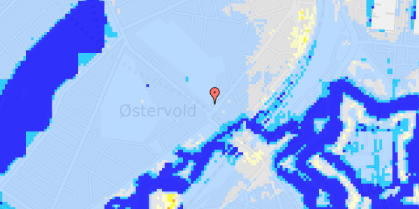 Ekstrem regn på Dag Hammarskjölds Allé 10