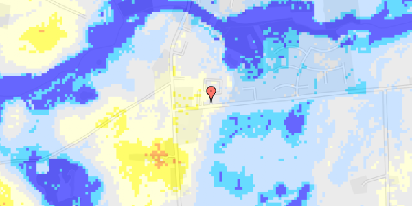 Ekstrem regn på Østergaardsvej 5