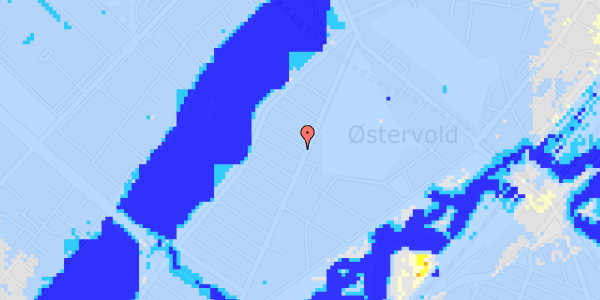 Ekstrem regn på Voldmestergade 1