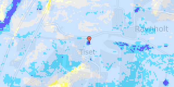 Ekstrem regn på Tisetvej 5