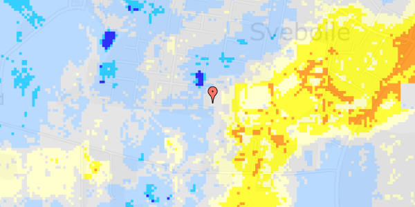 Ekstrem regn på Azaleavej 50