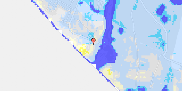 Ekstrem regn på Skovåsen 230