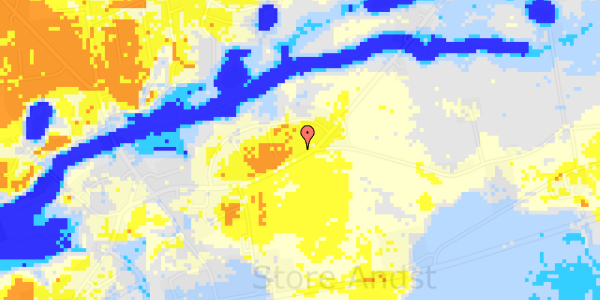 Ekstrem regn på Enggårdsvej 28