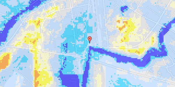 Ekstrem regn på Banegårdsgade 25B, st. 