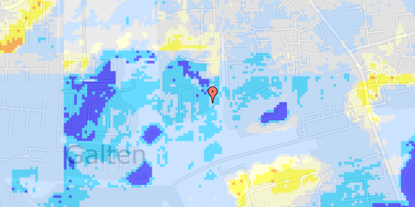 Ekstrem regn på Baastrup Lund 11