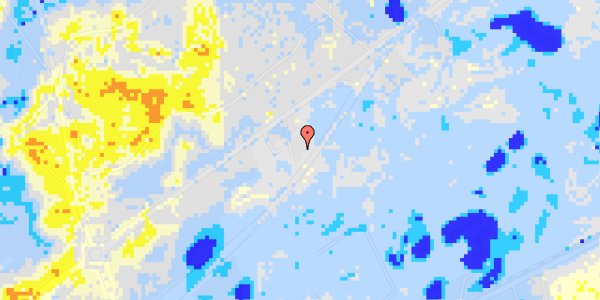 Ekstrem regn på Kongevejen 295