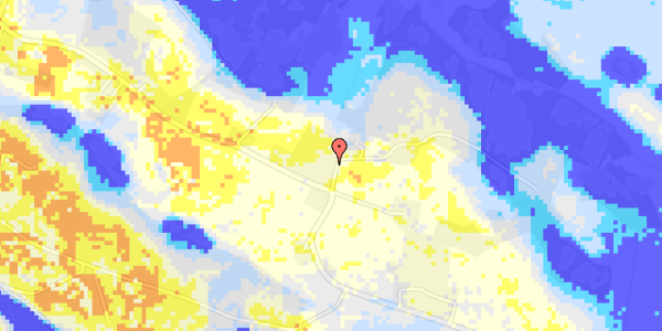 Ekstrem regn på Rue Hed 50