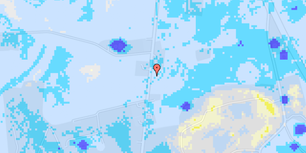 Ekstrem regn på Københavnsvej 518