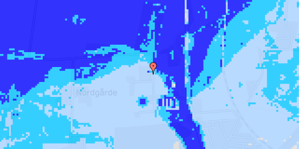 Ekstrem regn på Nordvestvej 7