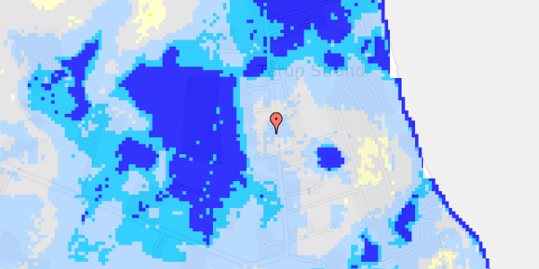 Ekstrem regn på Engparken 25