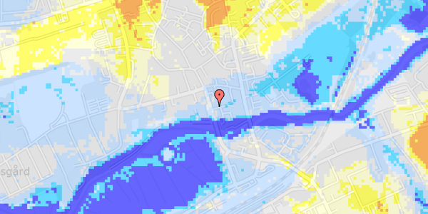 Ekstrem regn på Torvegade 15, st. th