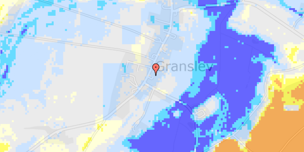 Ekstrem regn på Granslevbyvej 27A