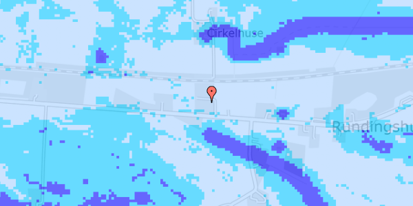 Ekstrem regn på Sorøvej 90B