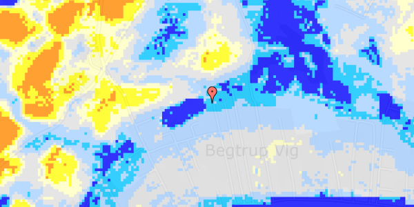 Ekstrem regn på Marsvej 23