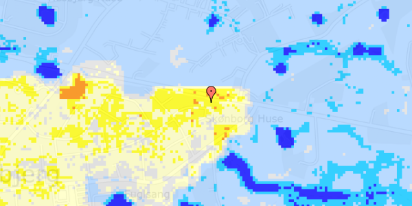 Ekstrem regn på Mejseparken 12A