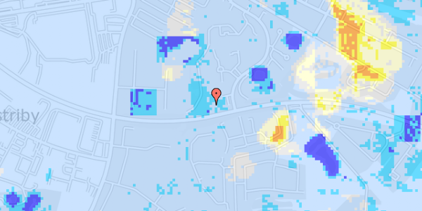 Ekstrem regn på Nygårdsvej 1B, st. 3