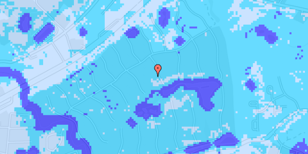 Ekstrem regn på Frydenlund 104