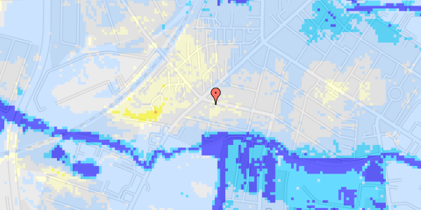 Ekstrem regn på Odinsgade 4, 1. 