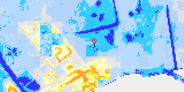 Ekstrem regn på Hf. Bergmannshave 76