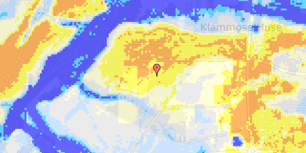 Ekstrem regn på Granholt 68