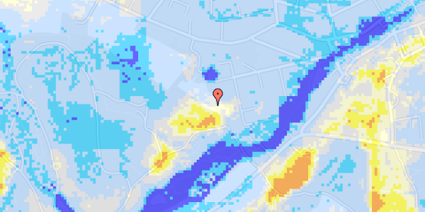 Ekstrem regn på Snærildvej 39