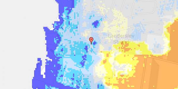 Ekstrem regn på Strandvangen 5