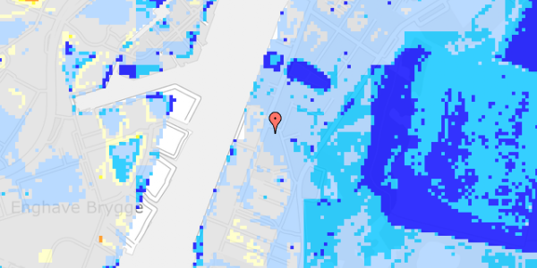 Ekstrem regn på Islands Brygge 79A, 2. 1