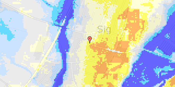 Ekstrem regn på Vardevej 33A, 1. 