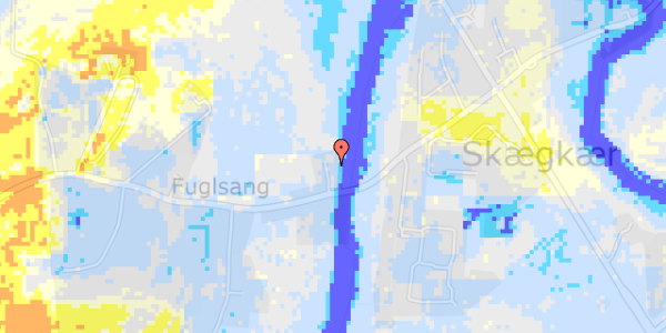 Ekstrem regn på Sindingvej 26B