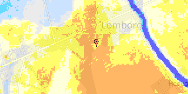 Ekstrem regn på Lomborgvej 73B