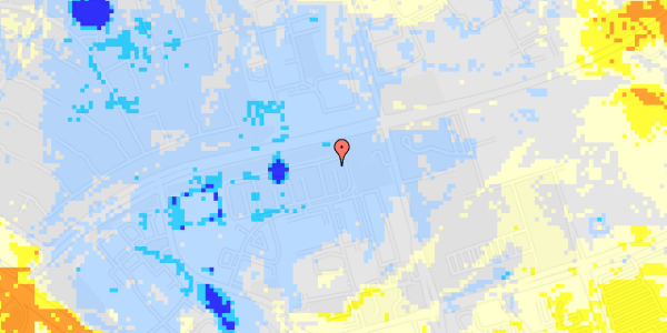 Ekstrem regn på Messingvej 34B