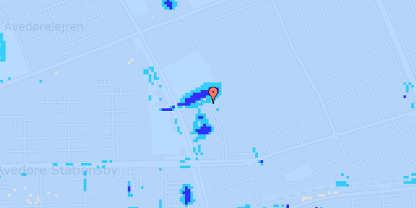 Ekstrem regn på Mellemvangsvej 120, 1. th