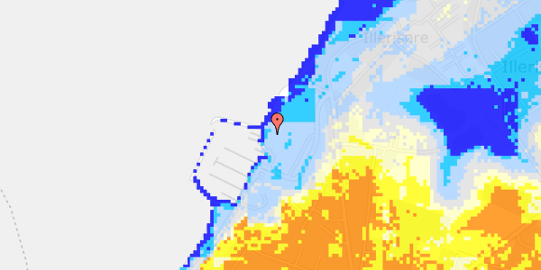 Ekstrem regn på Fjordvej 1A