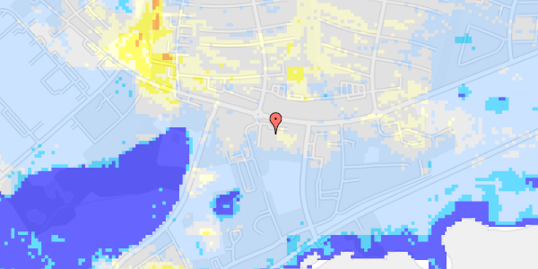 Ekstrem regn på Lindøalleen 53, st. 4