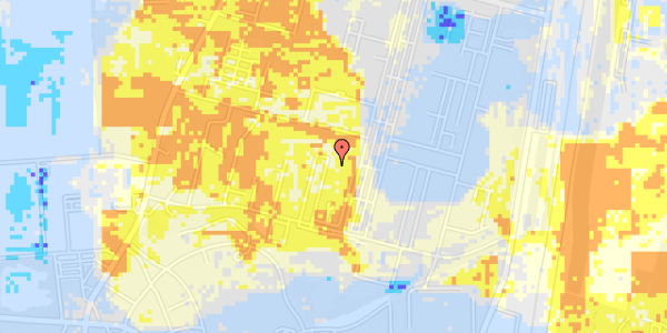 Ekstrem regn på Ørsteds Plads 344, 2. 