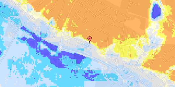 Ekstrem regn på Møgeltoft 32