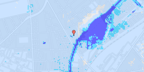 Ekstrem regn på Tagensvej 188