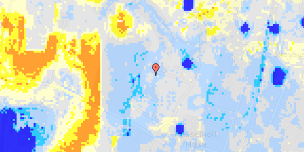 Ekstrem regn på Hesselholt Skovhuse 61