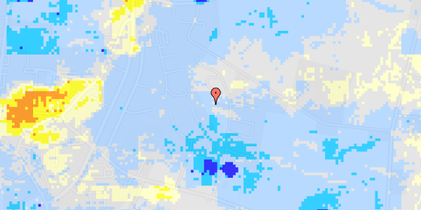 Ekstrem regn på Grønlund 9