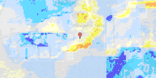 Ekstrem regn på Østergårdsvej 29, st. 